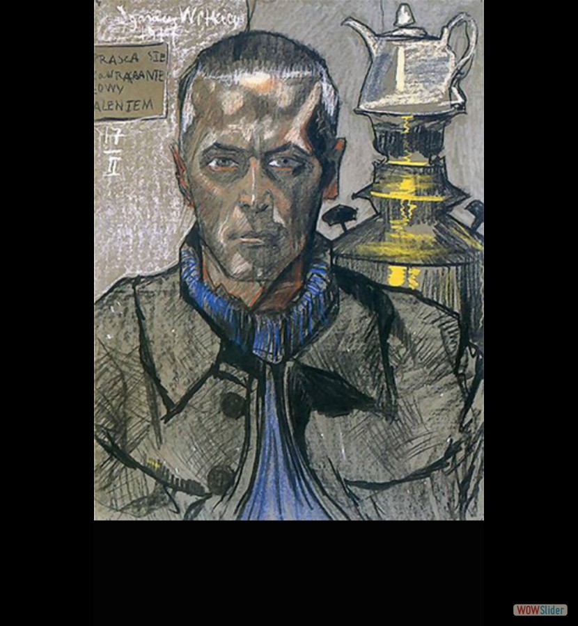 Autorretrato con samovar - 1917