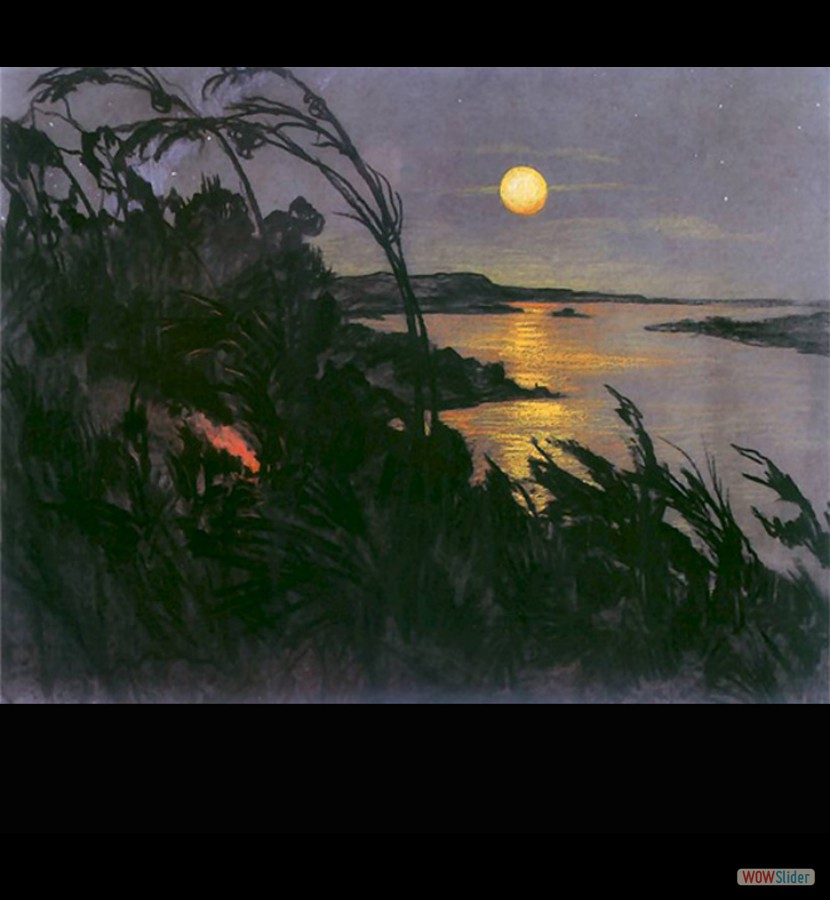 Paisaje australiano - 1918