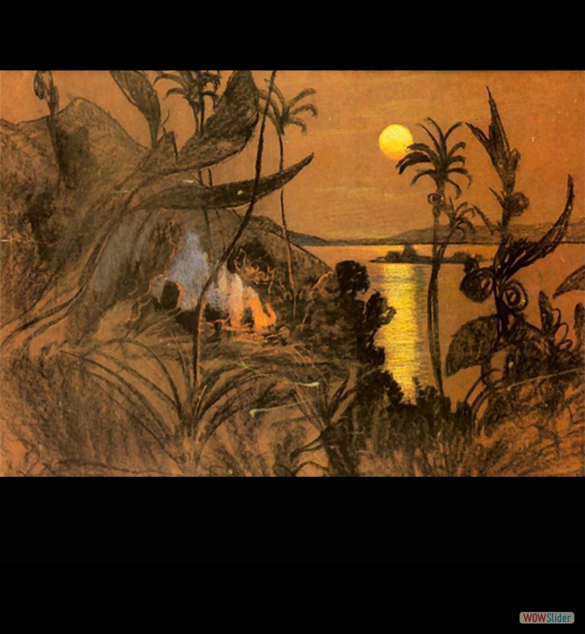 Paisaje australiano - 1918