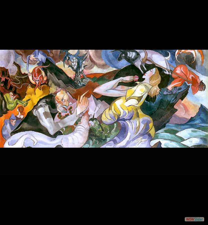 La tentación de San Antonio II - 1921-1922