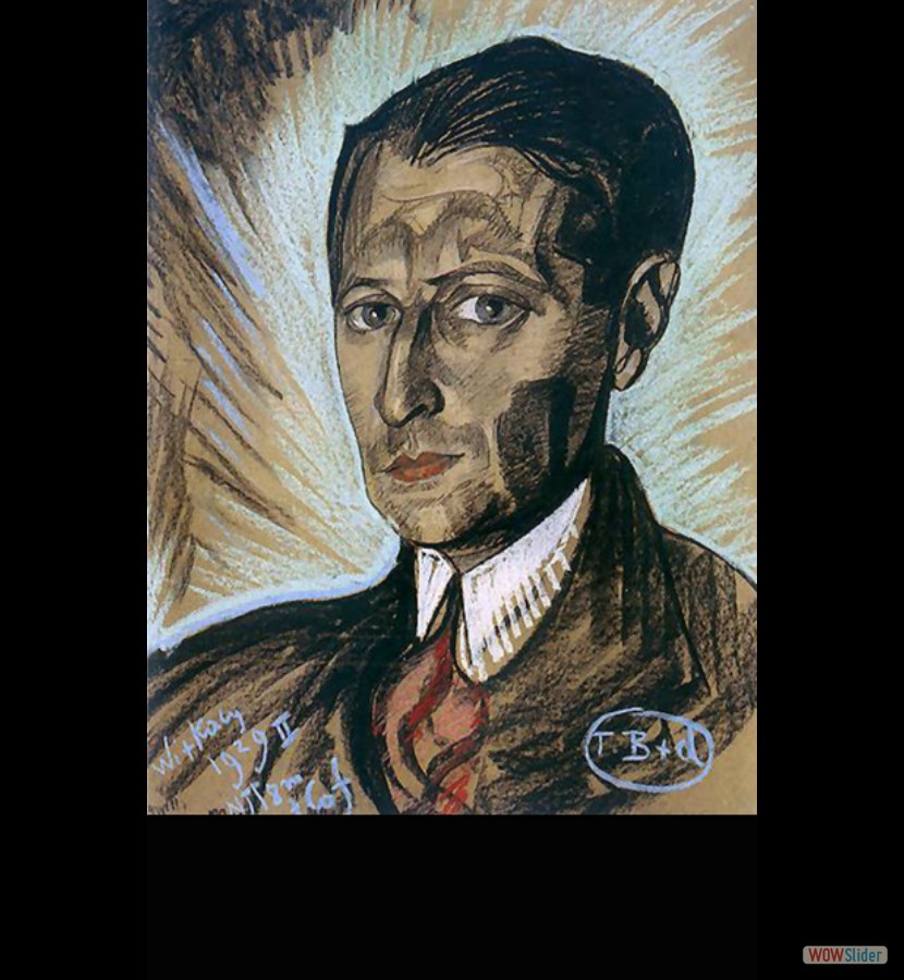 Retrato de Julian Tuwim - 1929